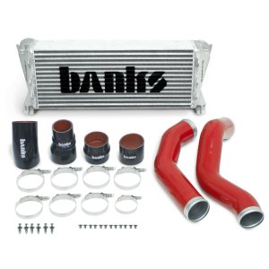 Ram 5500 Intercooler Kit - Banks Power - Techni-Cooler System - red - `13-`18